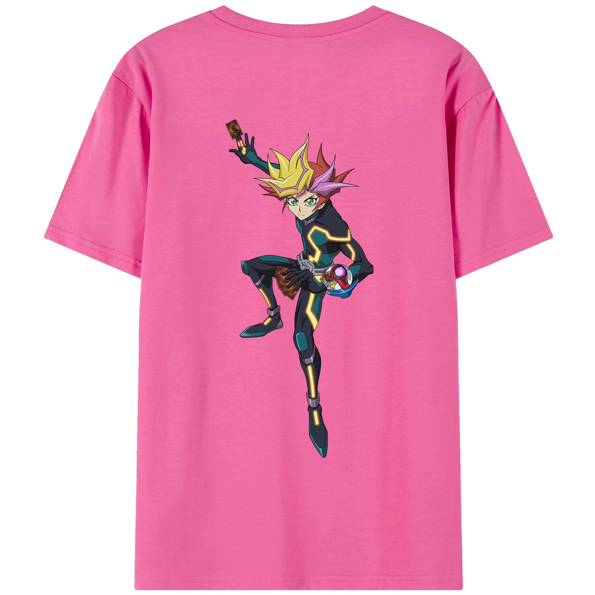 （画像用） 遊☆戯☆王 Yu-Gi-Oh! レディース半袖Tシャツ(バックプリント)
